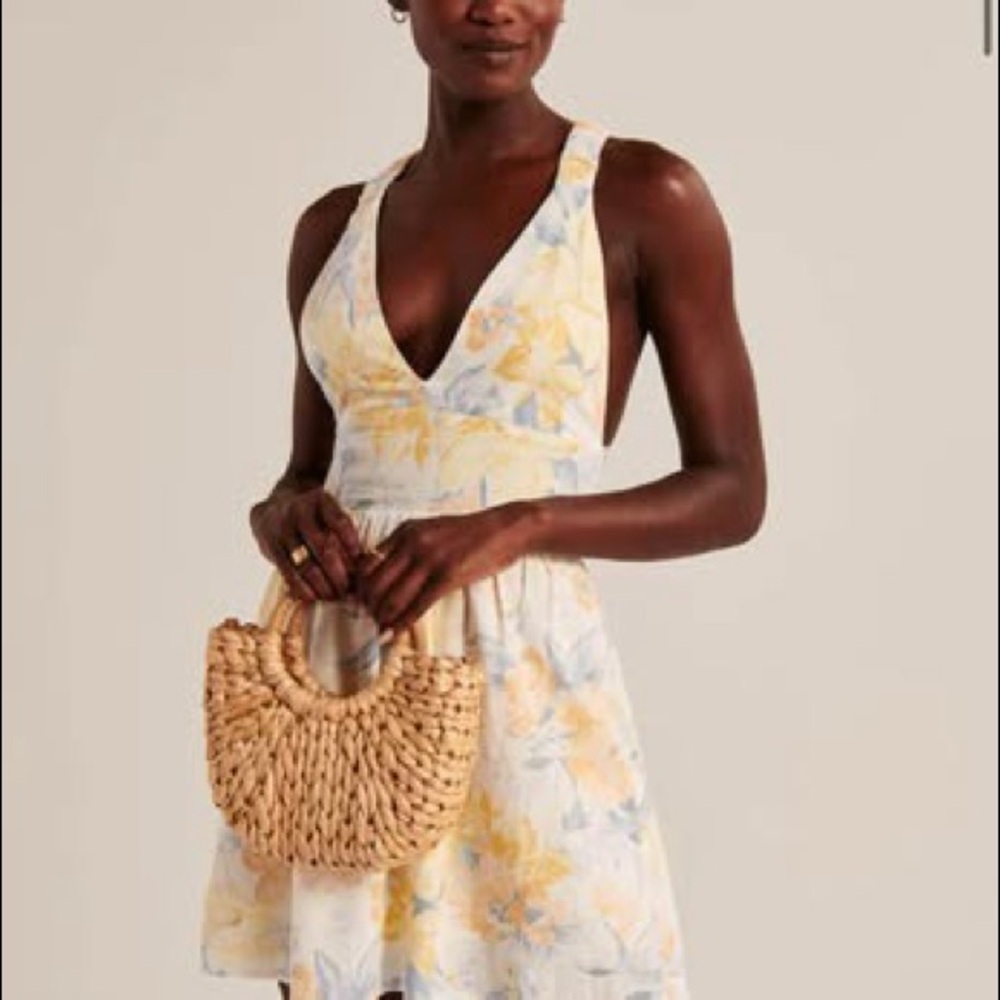 Abercrombie Scrunchie Strap Skort Dress